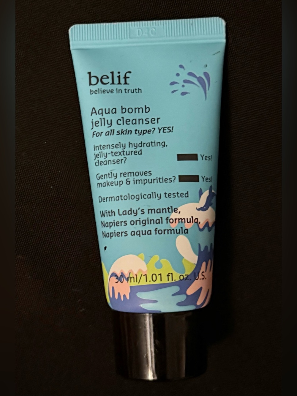 belif Aqua Bomb Hydrating Jelly Cleanser
